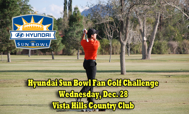SIGN UP FOR THE 2016 HYUNDAI SUN BOWL FAN GOLF CHALLENGE